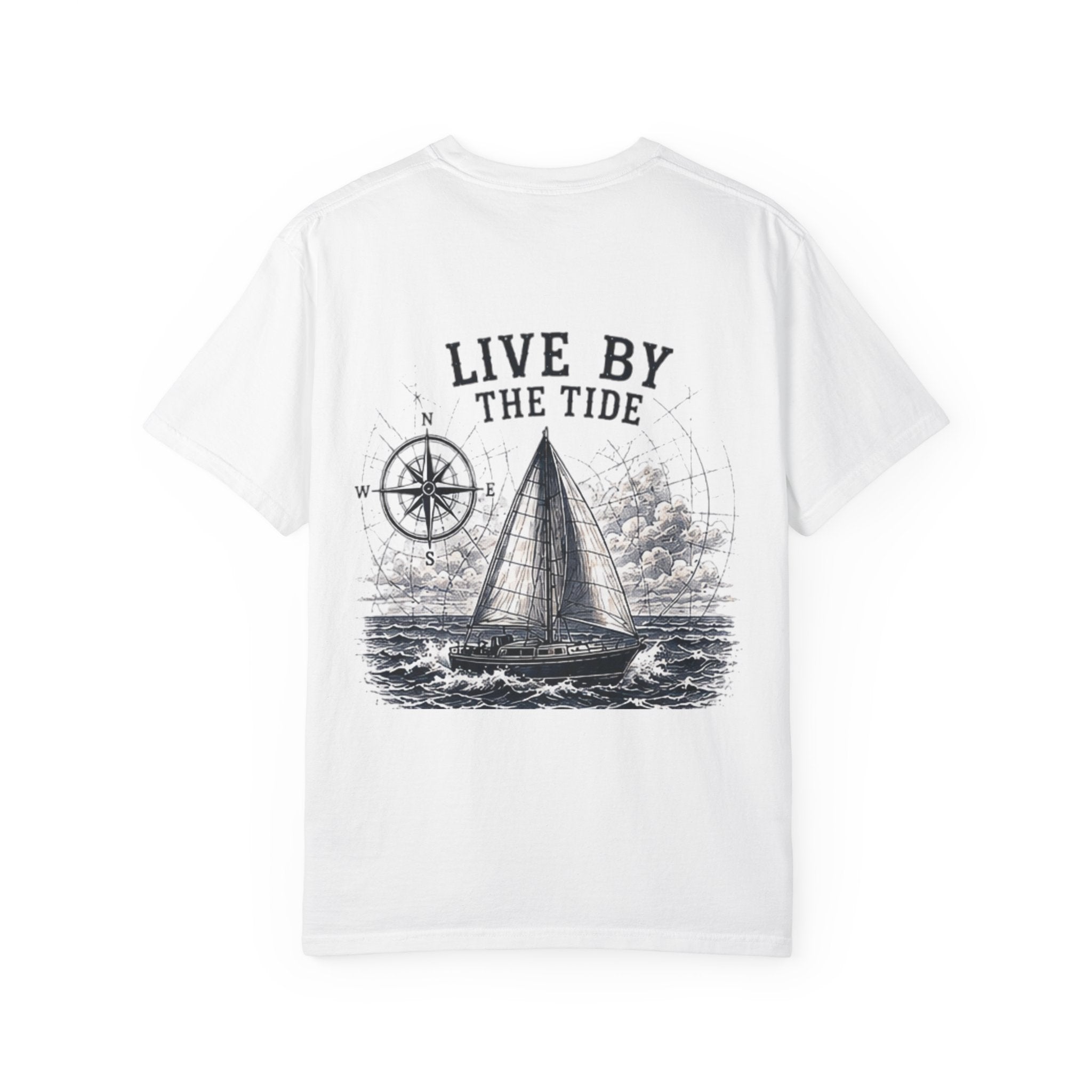 Live by the Tide Sailboat T-Shirt