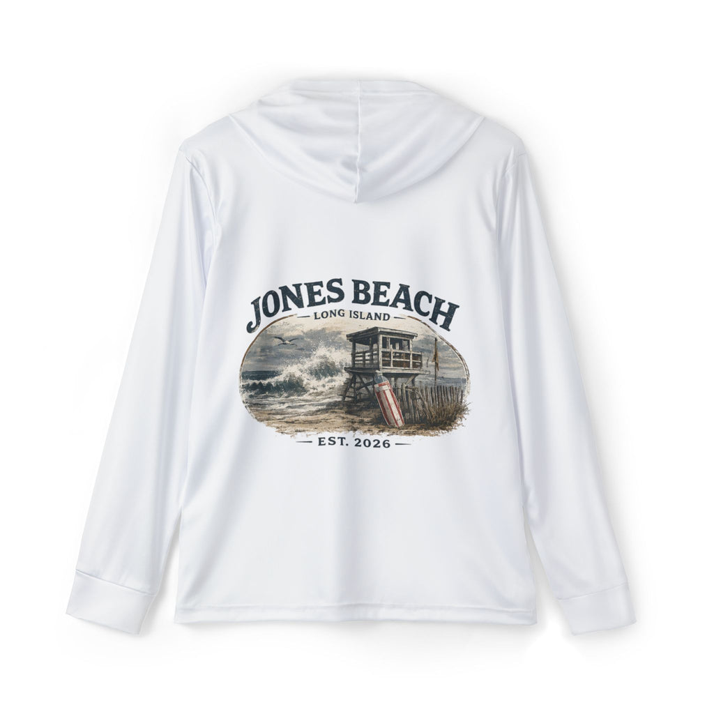 Jones Beach Long Island 'Stormy Shores' Sports Warmup Hoodie