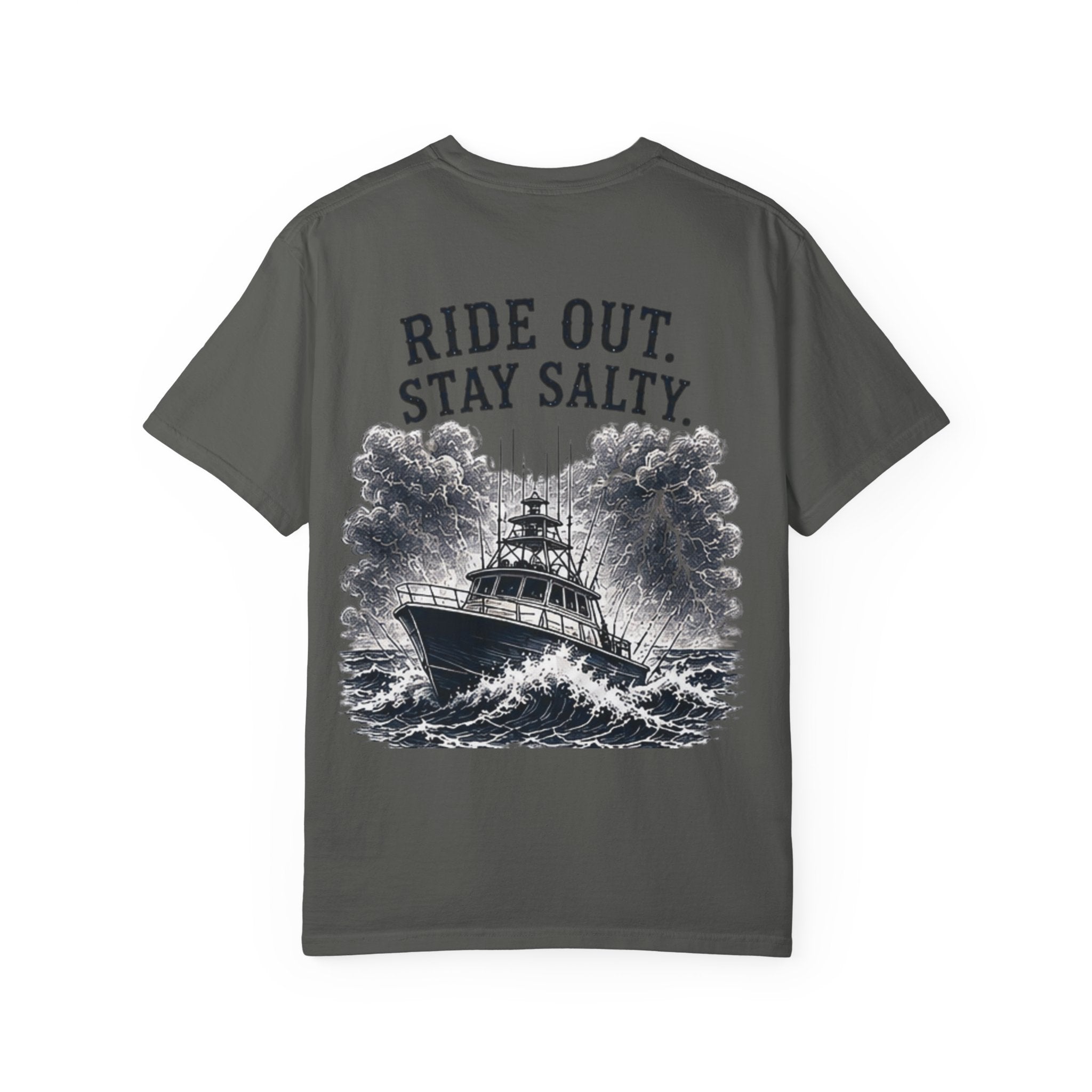 Stormy Shores "Ride Out. Stay Salty." T-Shirt
