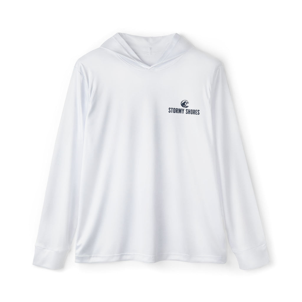 Stormy Shores Performance Hoodie — Men's Sports Warmup Hoodie