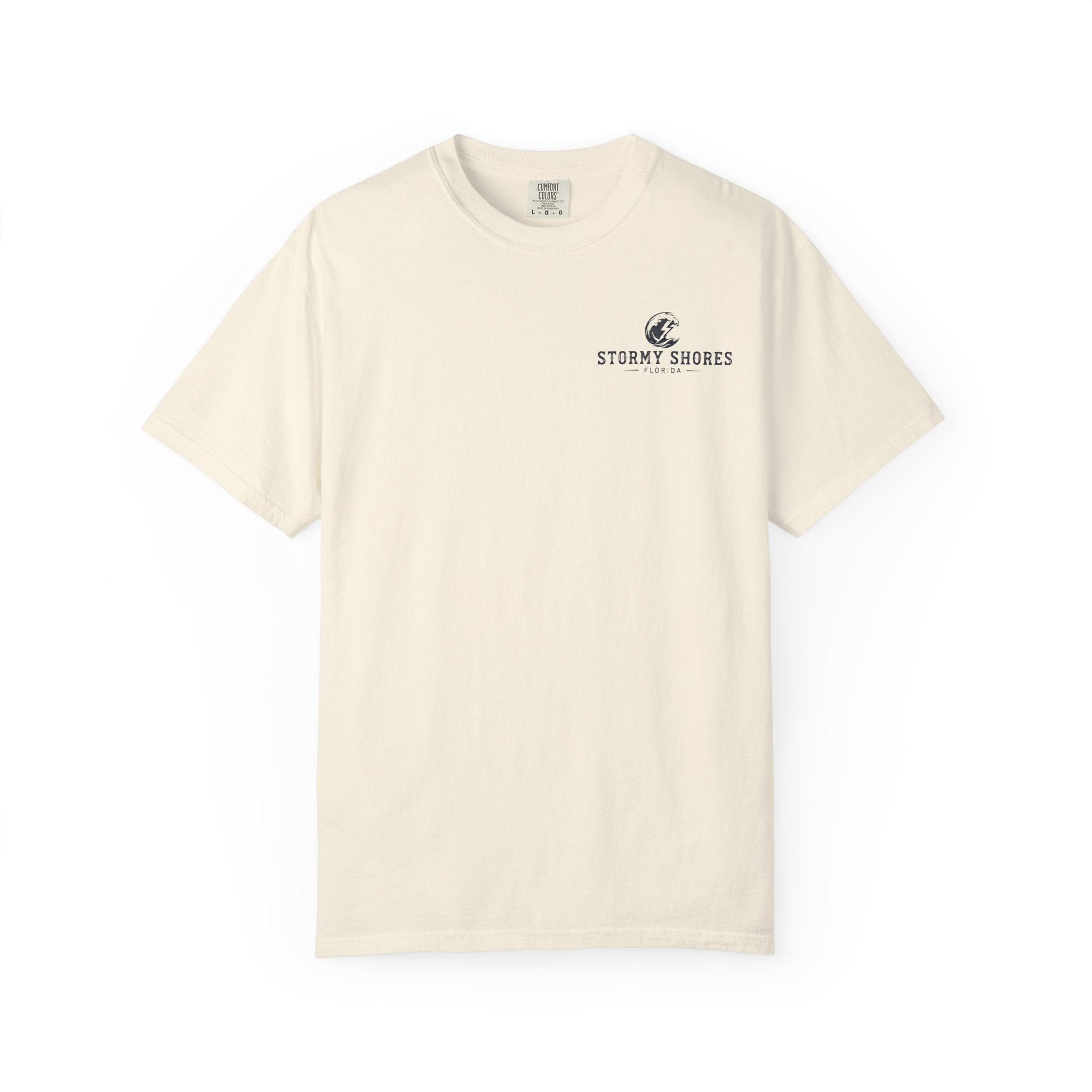 Stormy Shores Anchor T-Shirt — "Anchored Through Every Storm"