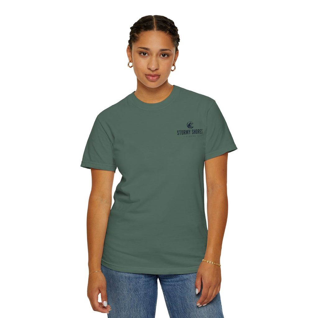 Strong Roots Salty Soul T-Shirt — Coastal Vintage Beach Graphic Tee
