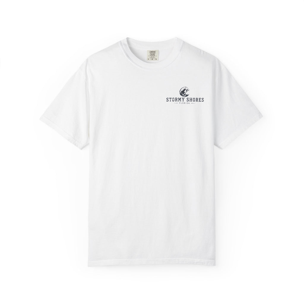 Stormy Shores Anchor T-Shirt — "Anchored Through Every Storm"