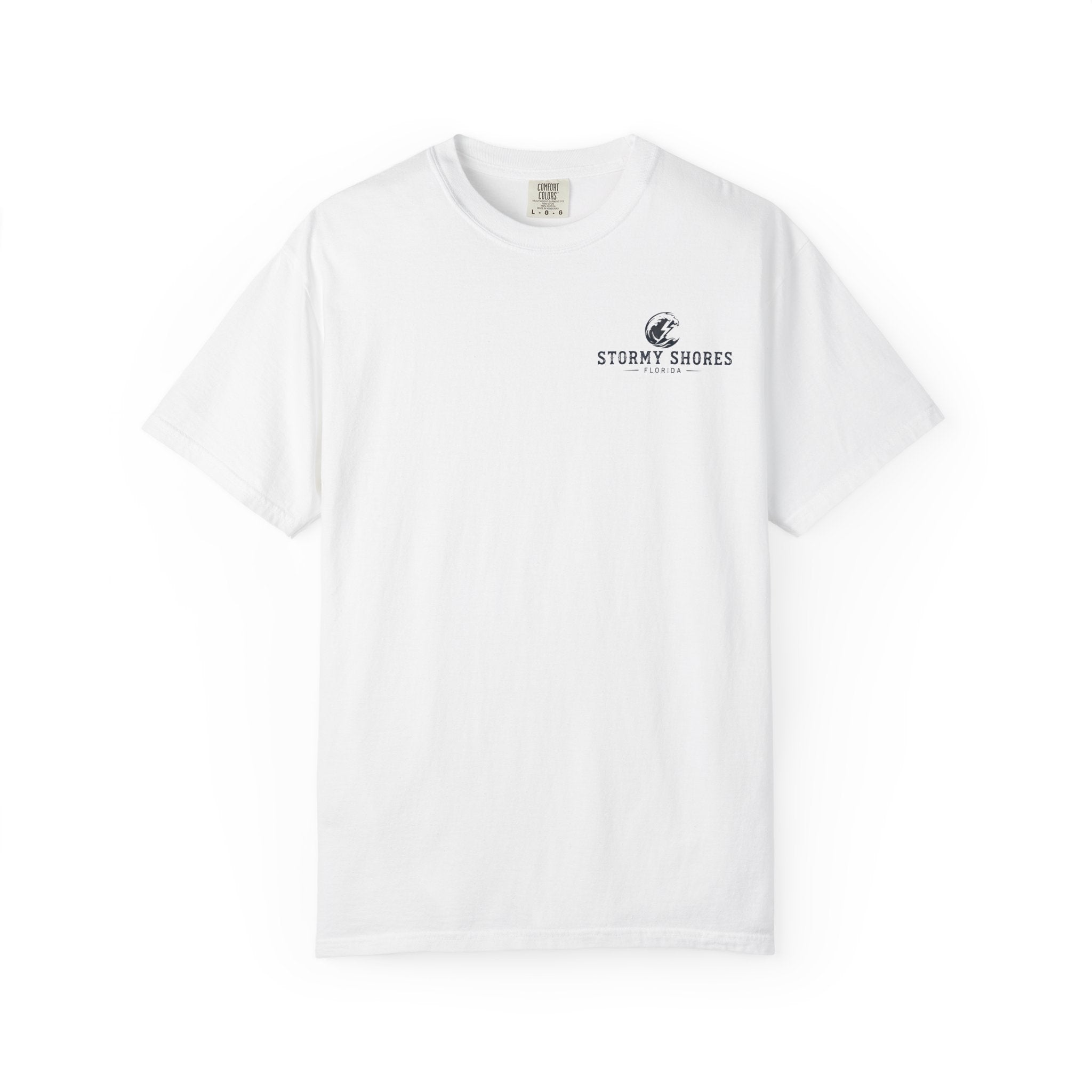 Stormy Shores Anchor T-Shirt — "Anchored Through Every Storm"