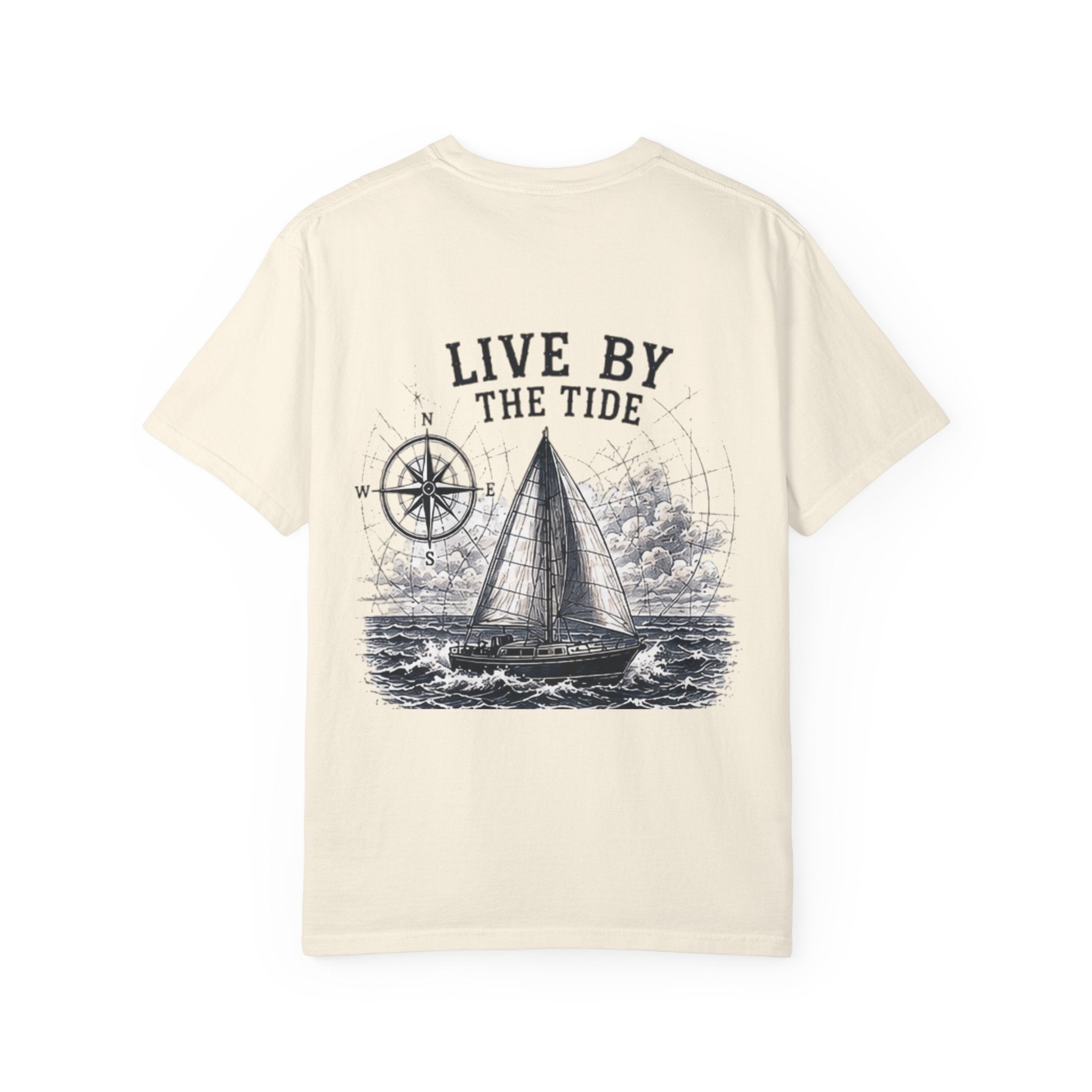 Live by the Tide Sailboat T-Shirt