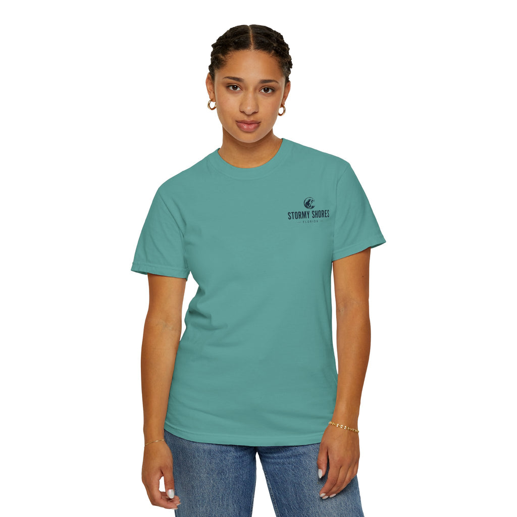 Strong Roots Salty Soul T-Shirt — Coastal Vintage Beach Graphic Tee