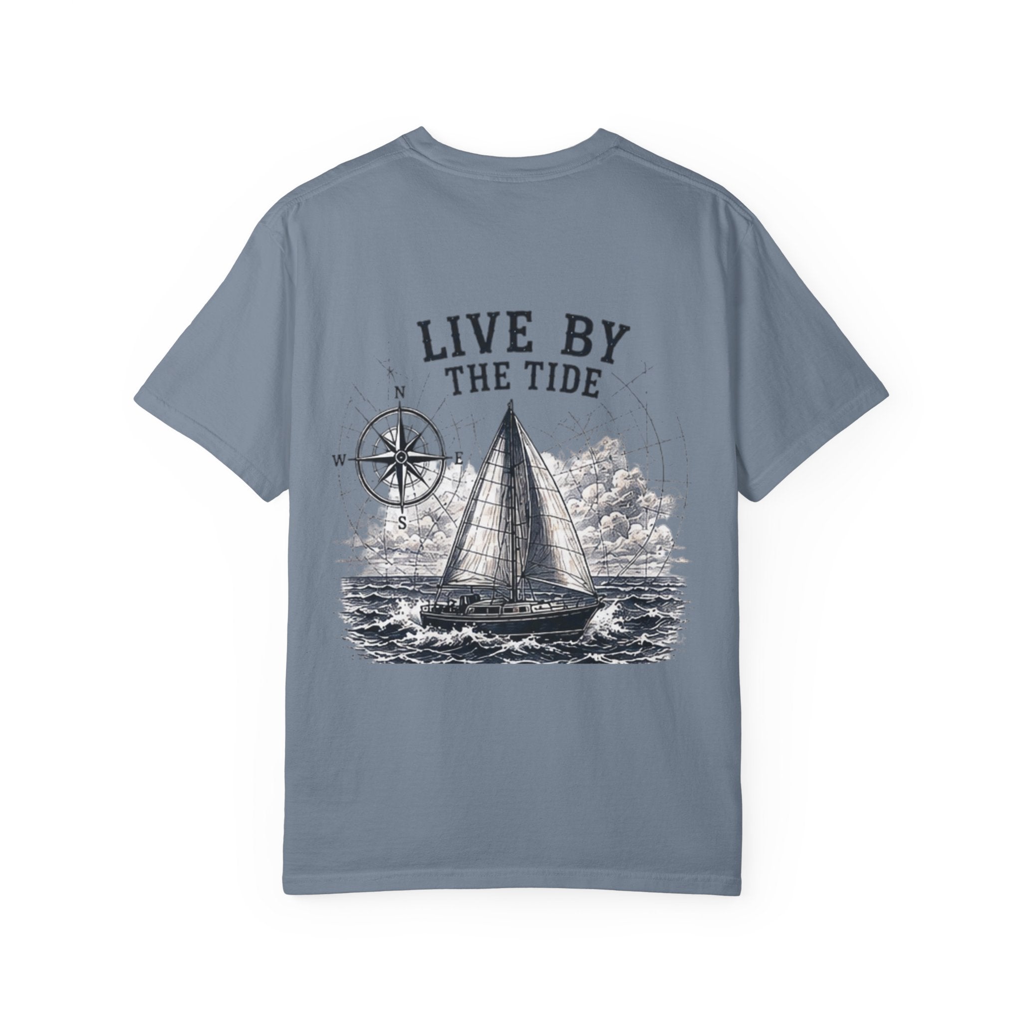 Live by the Tide Sailboat T-Shirt