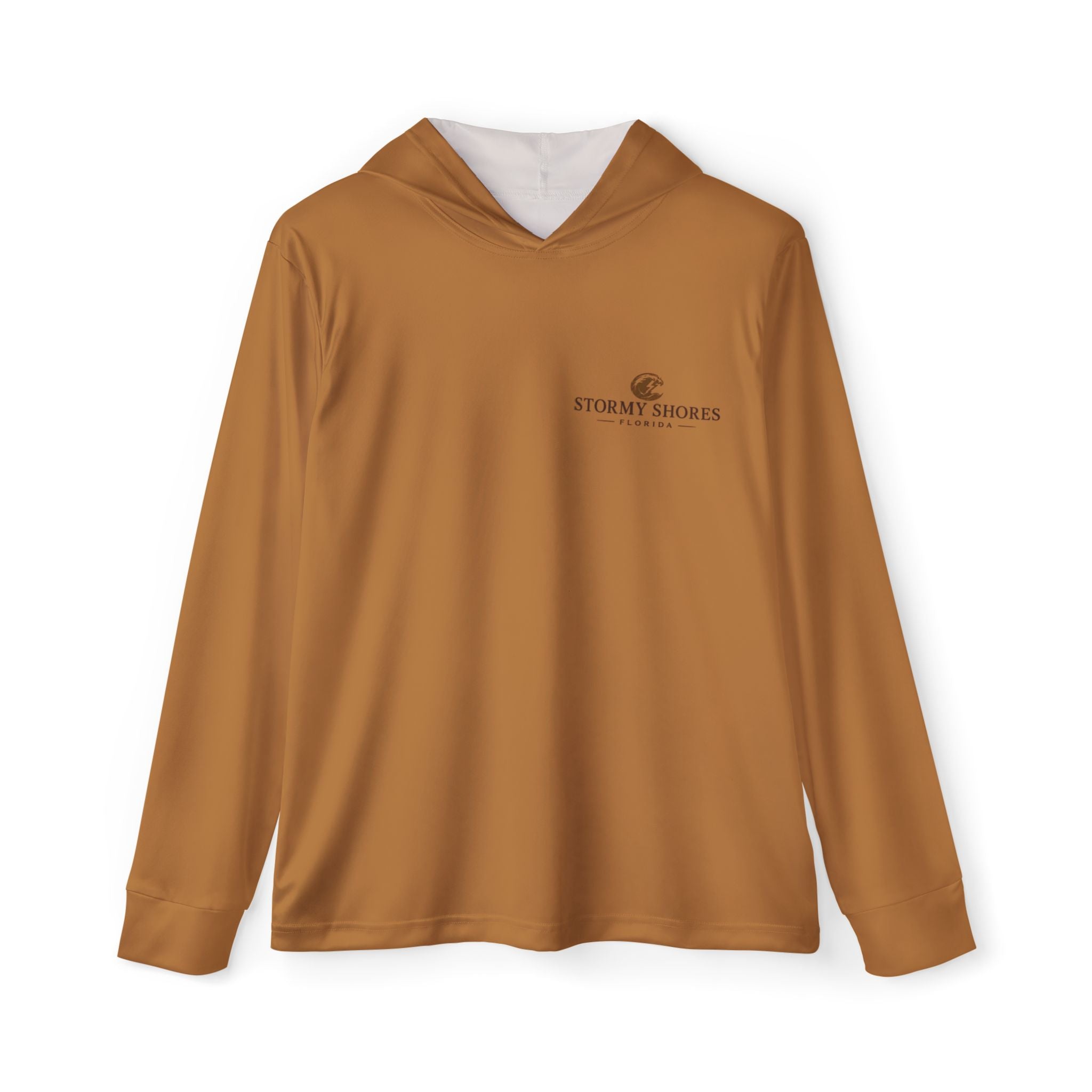 Stormy Shores Hoodie — Vintage Florida Surf & Lightning Graphic