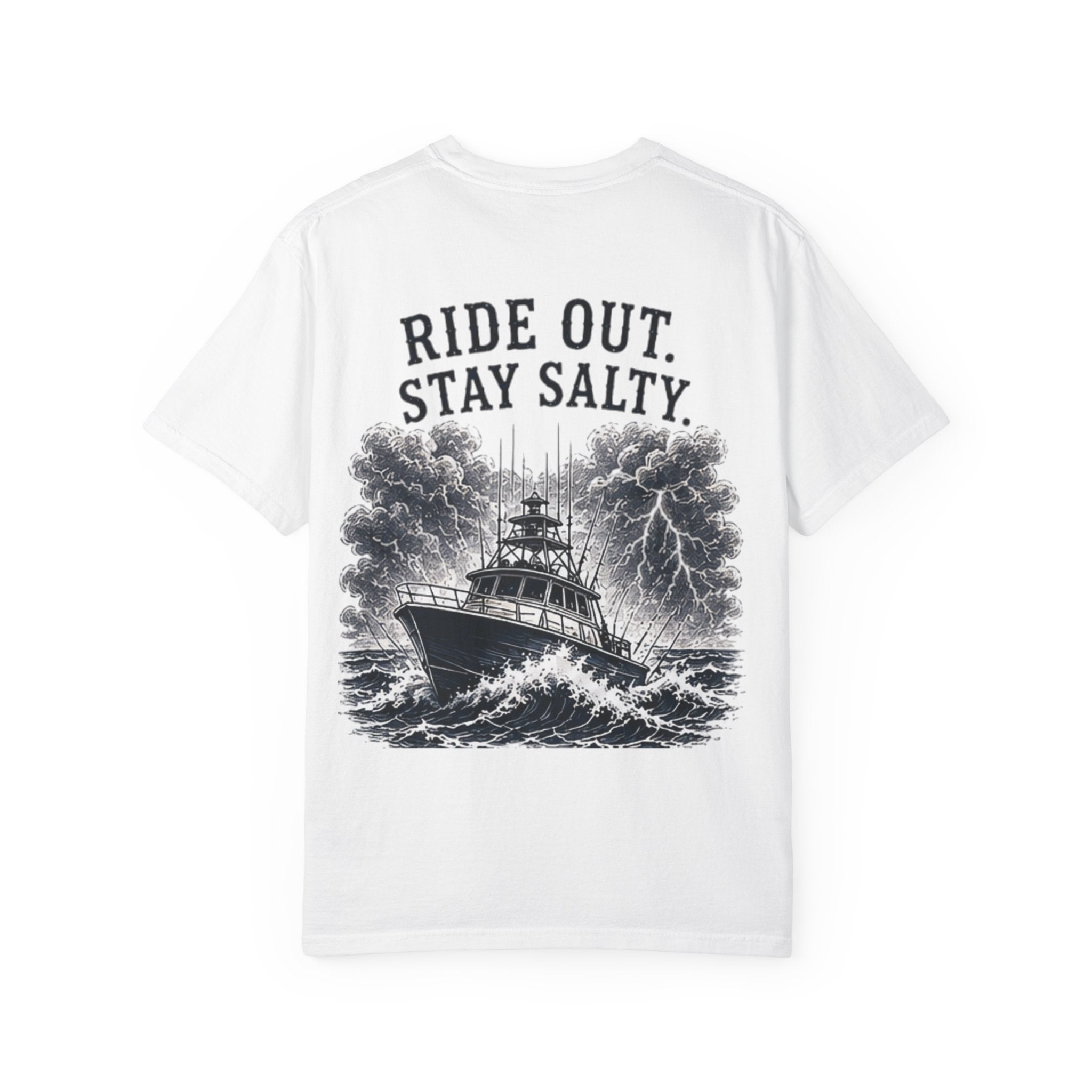 Stormy Shores "Ride Out. Stay Salty." T-Shirt