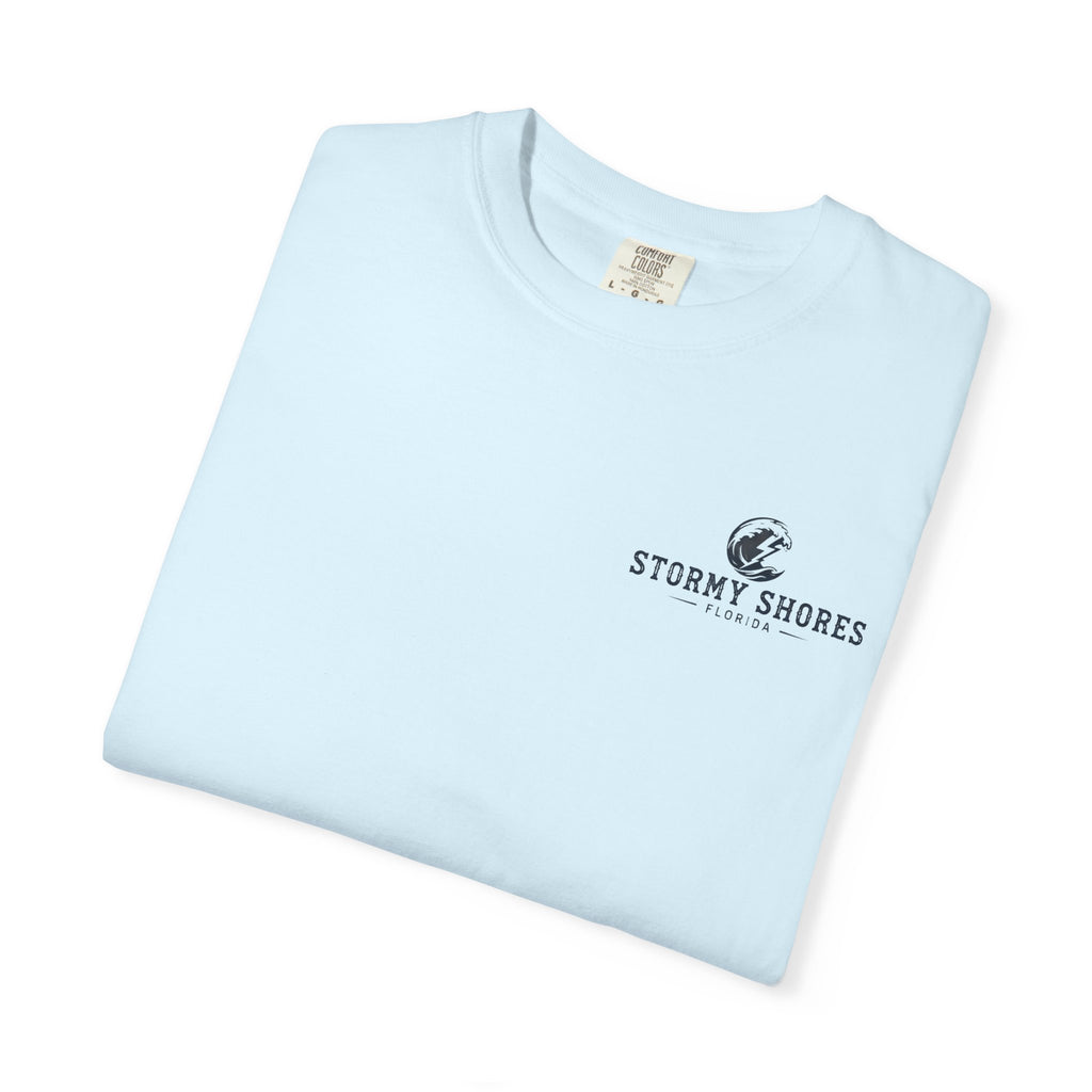 Stormy Shores Anchor T-Shirt — "Anchored Through Every Storm"