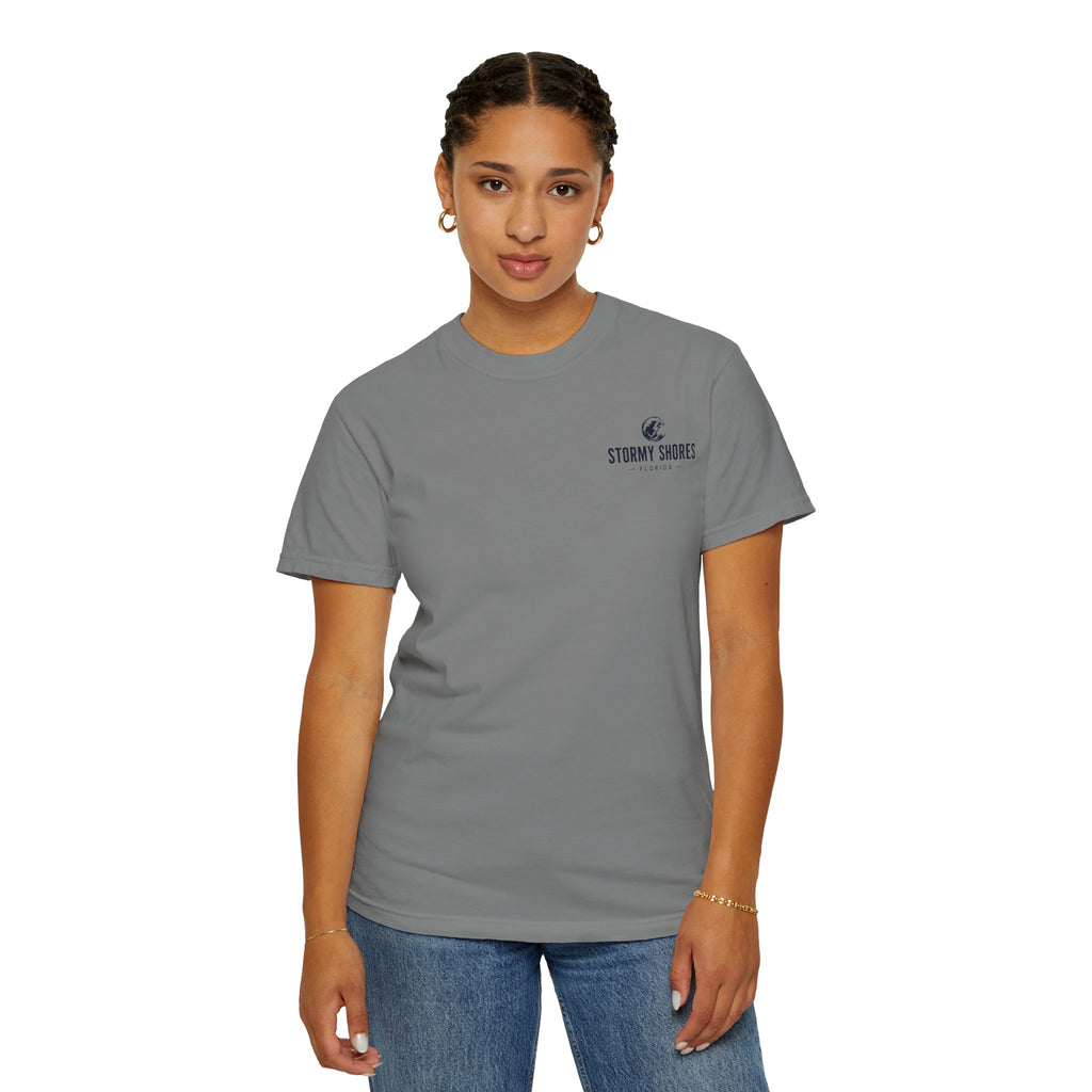 Strong Roots Salty Soul T-Shirt — Coastal Vintage Beach Graphic Tee