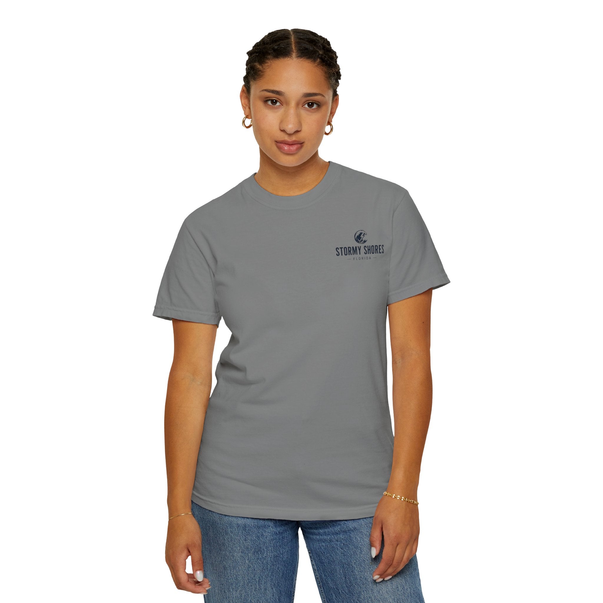 Strong Roots Salty Soul T-Shirt — Coastal Vintage Beach Graphic Tee