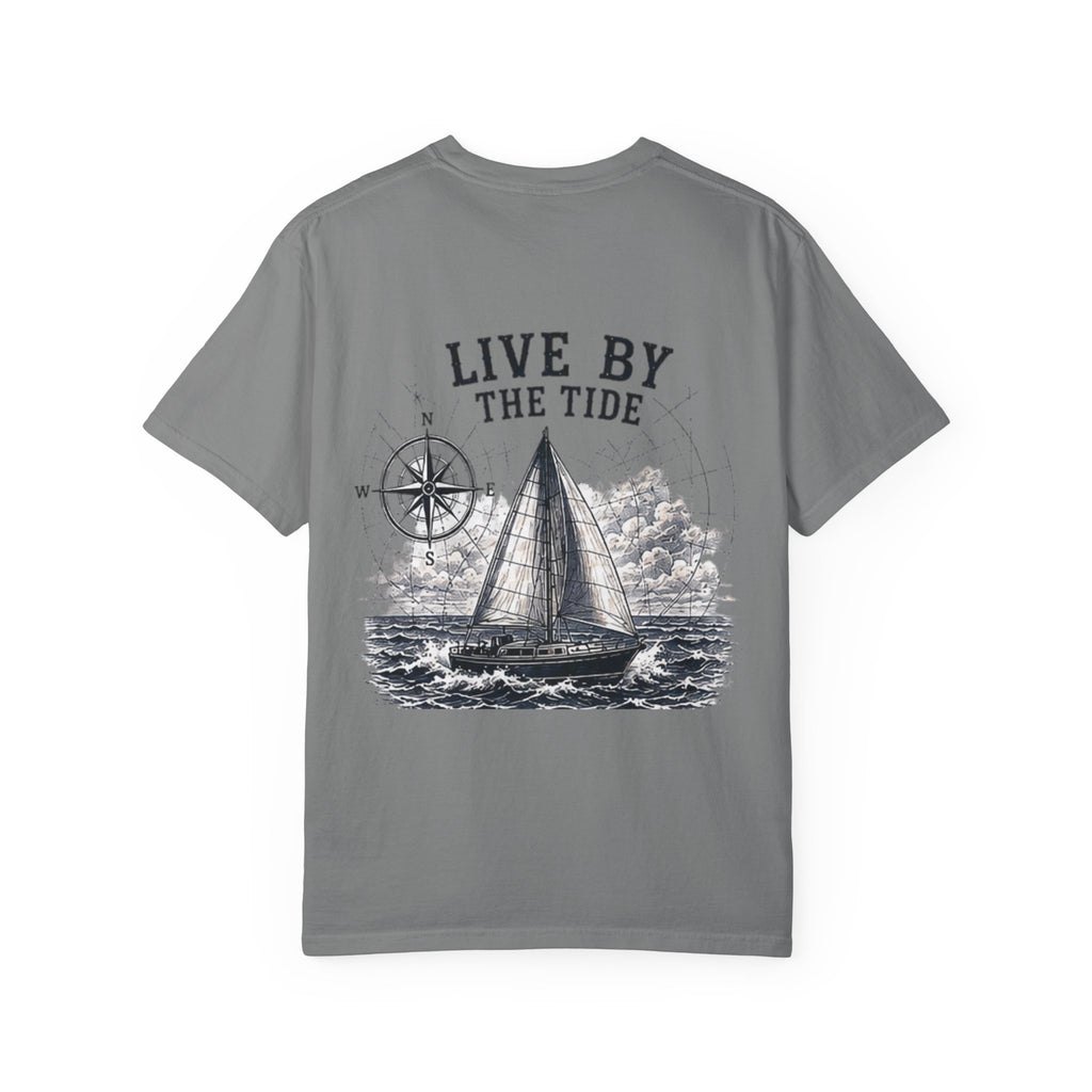Live by the Tide Sailboat T-Shirt