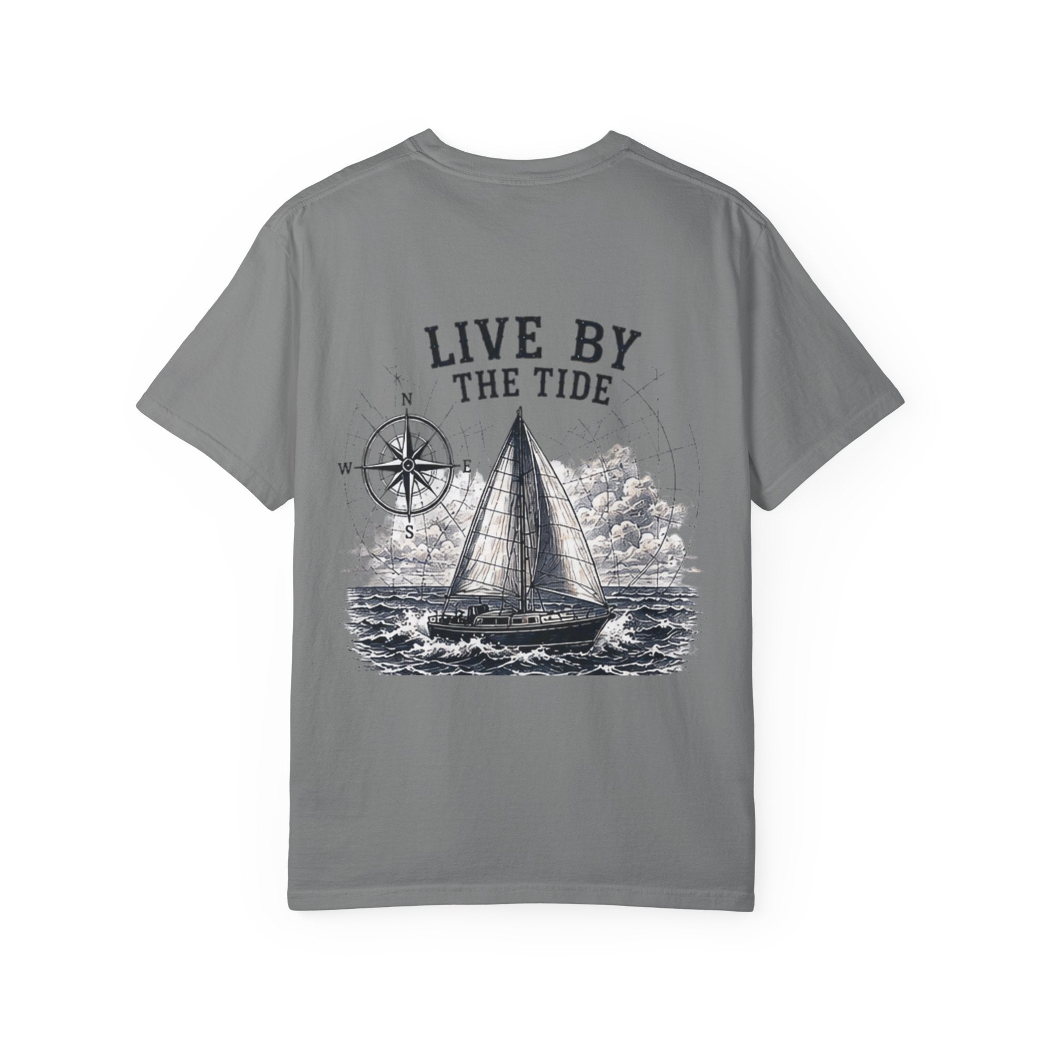 Live by the Tide Sailboat T-Shirt