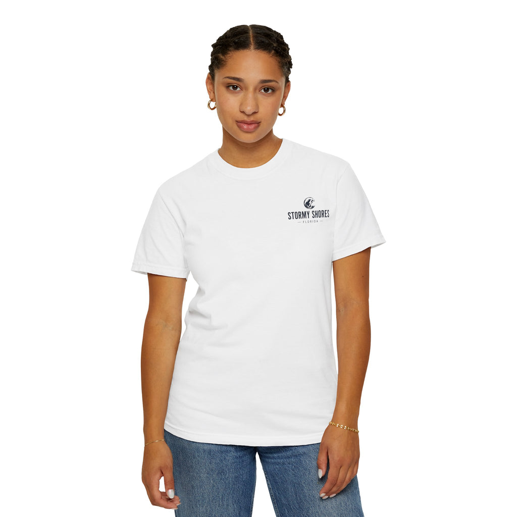 Strong Roots Salty Soul T-Shirt — Coastal Vintage Beach Graphic Tee