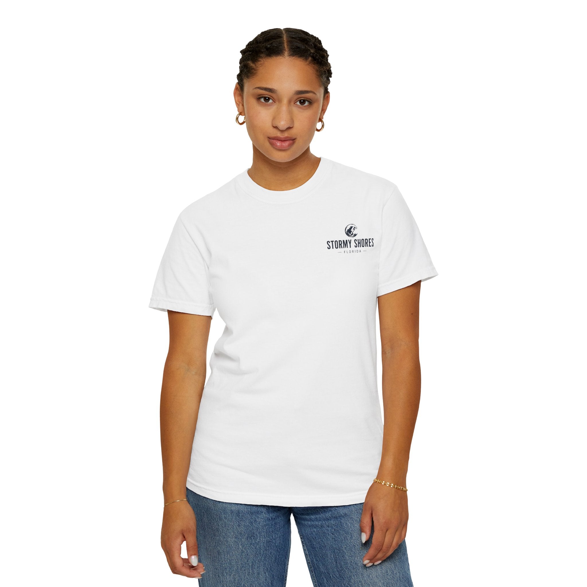 Strong Roots Salty Soul T-Shirt — Coastal Vintage Beach Graphic Tee