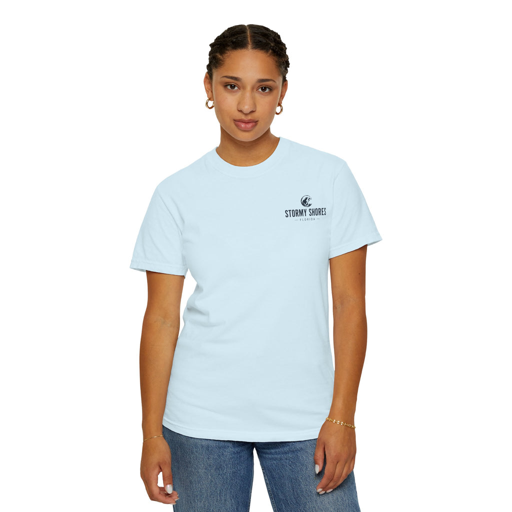 Strong Roots Salty Soul T-Shirt — Coastal Vintage Beach Graphic Tee