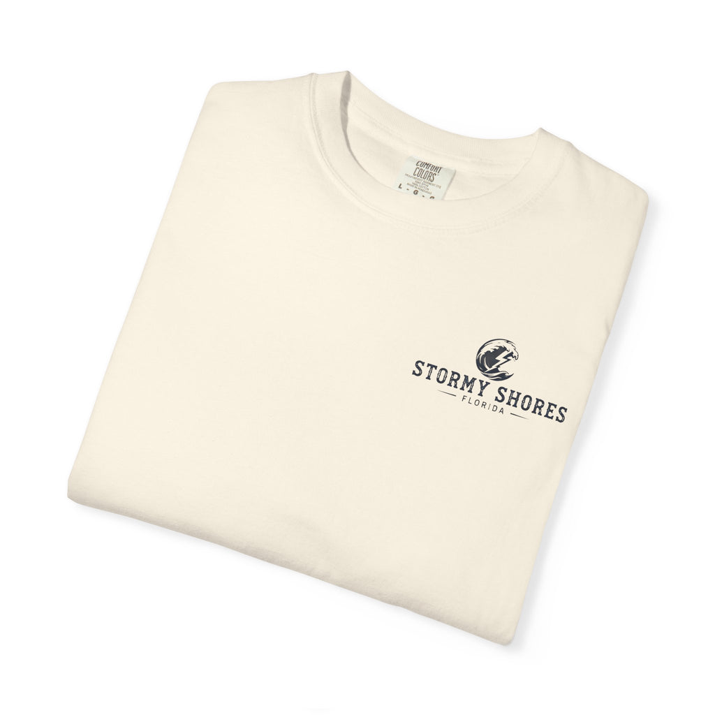 Stormy Shores Anchor T-Shirt — "Anchored Through Every Storm"