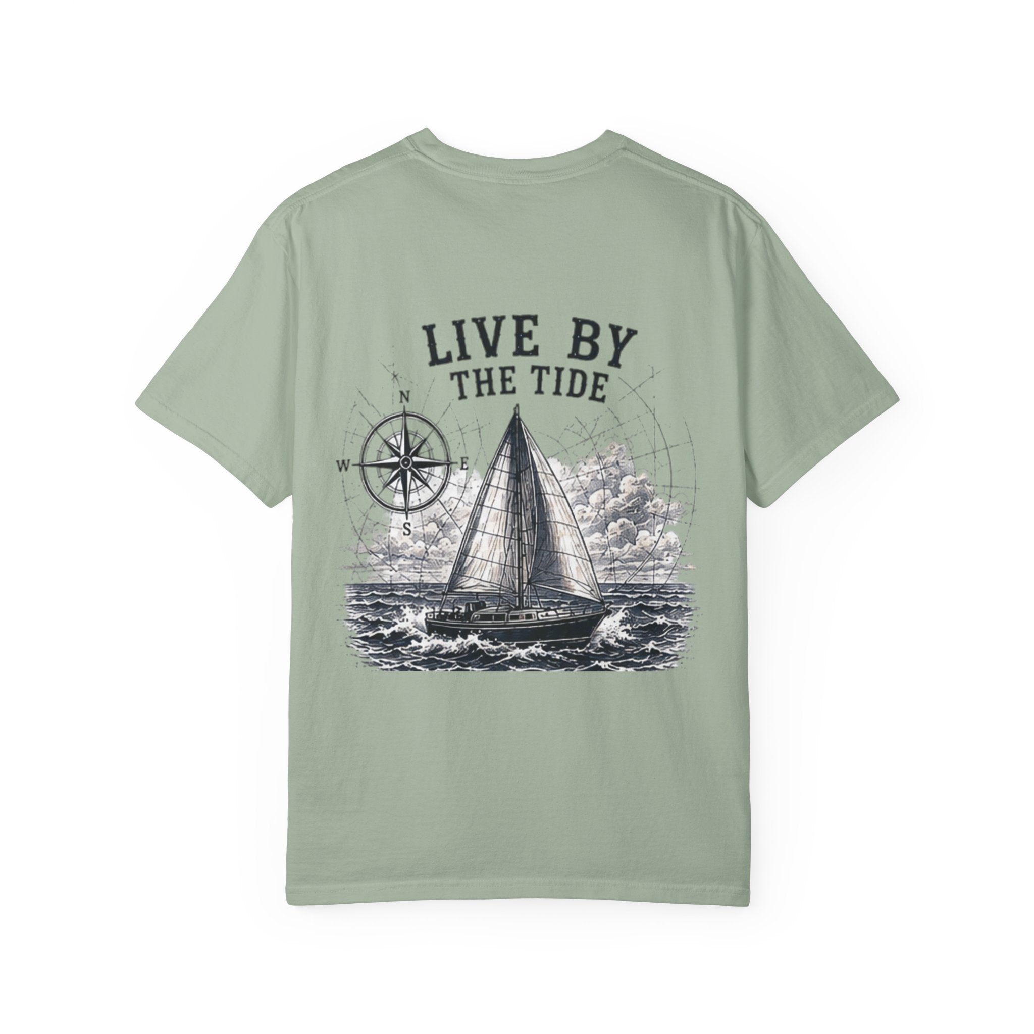 Live by the Tide Sailboat T-Shirt
